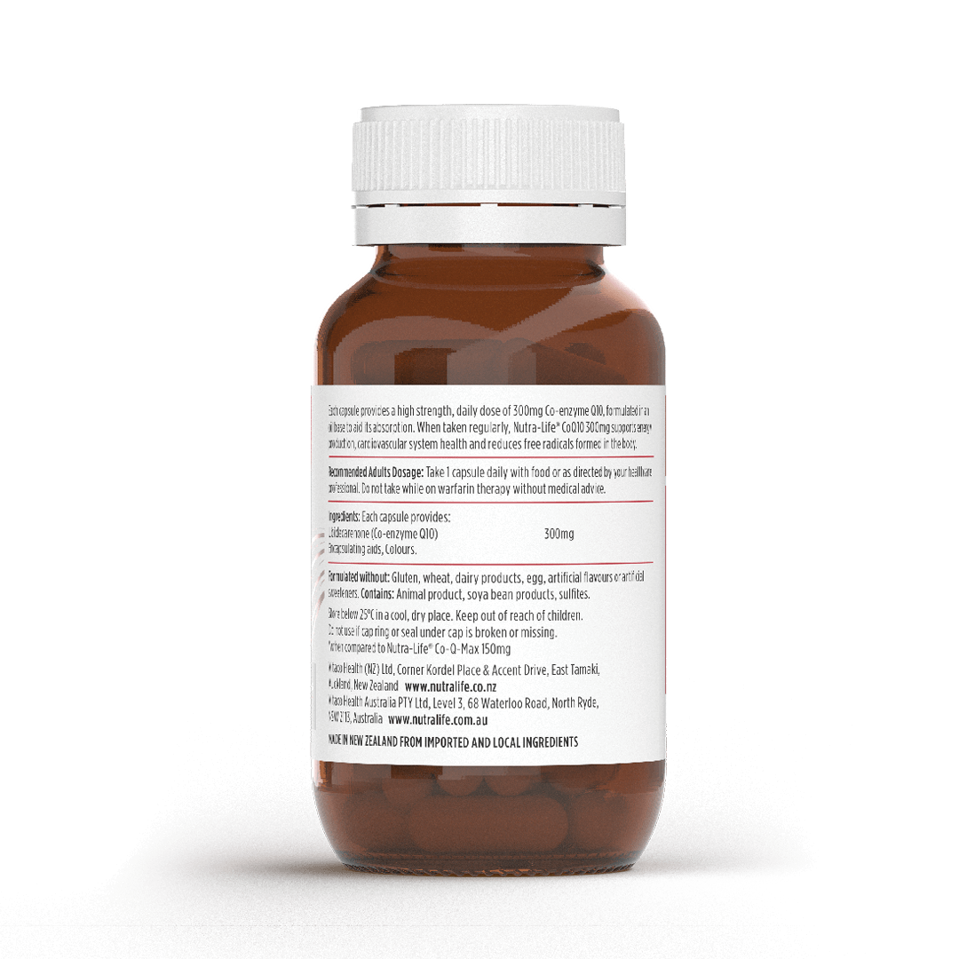 Nutra-life CoQ10 300mg 60C