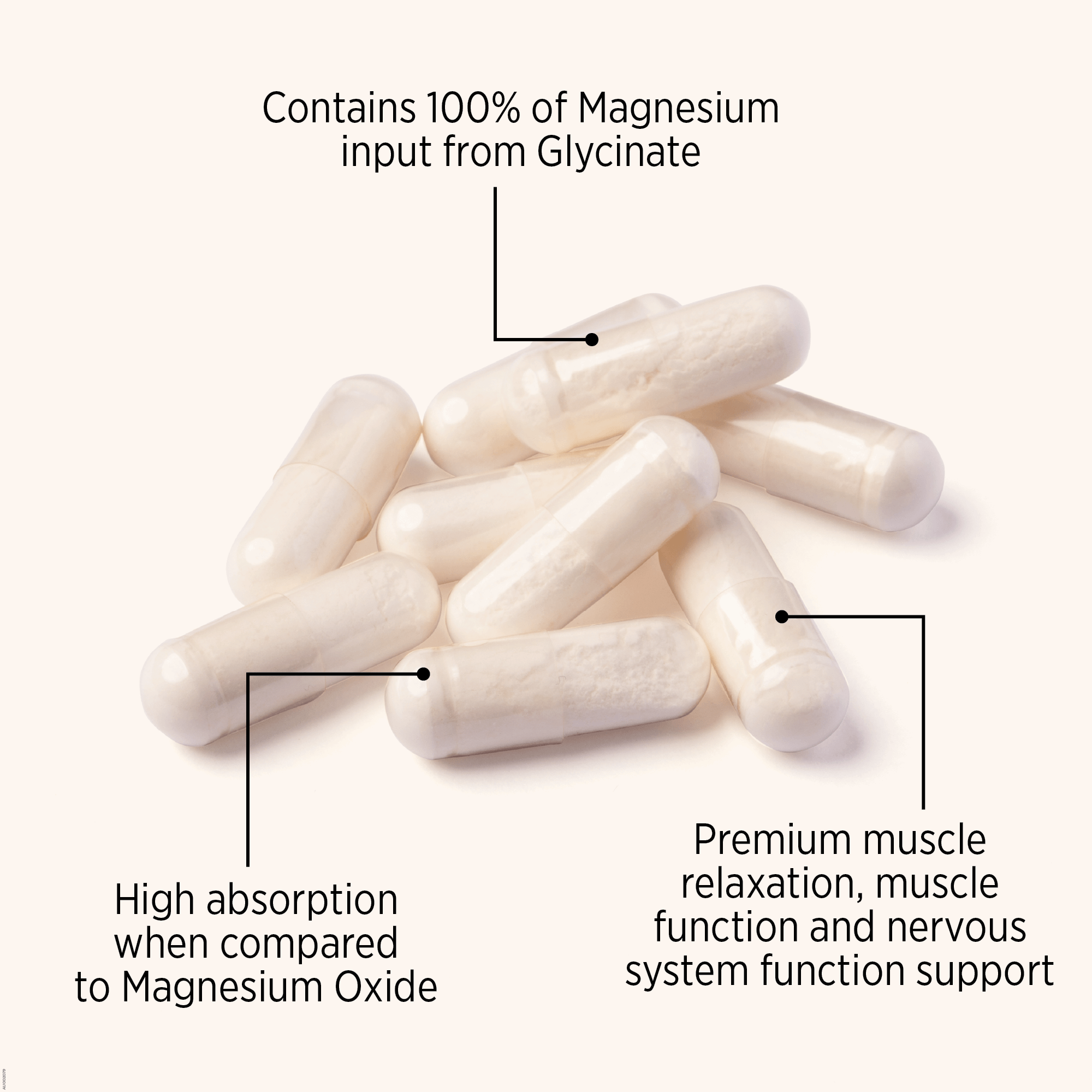 Magnesium Glycinate product benefit callout