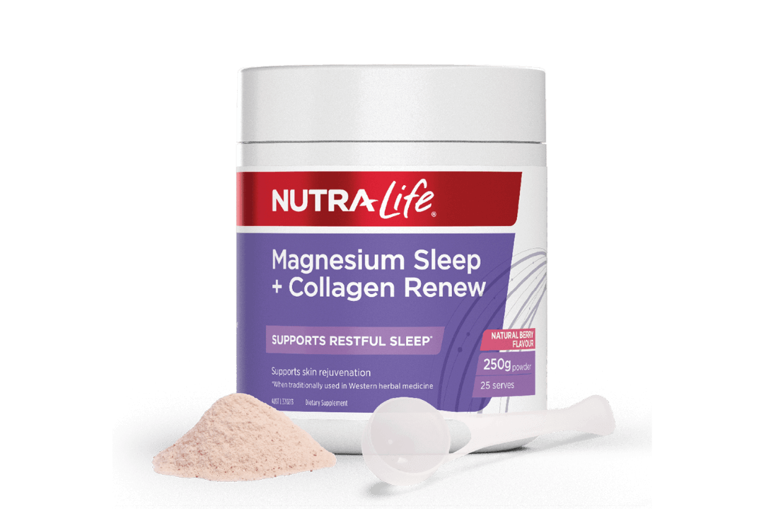 Nutra-Life Magnesium Sleep + Collagen Renew