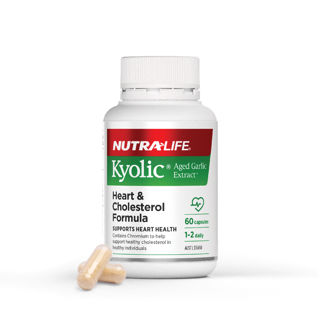 Kyolic® Aged Garlic Extrac Heart & Cholesterol – Nutra-Life