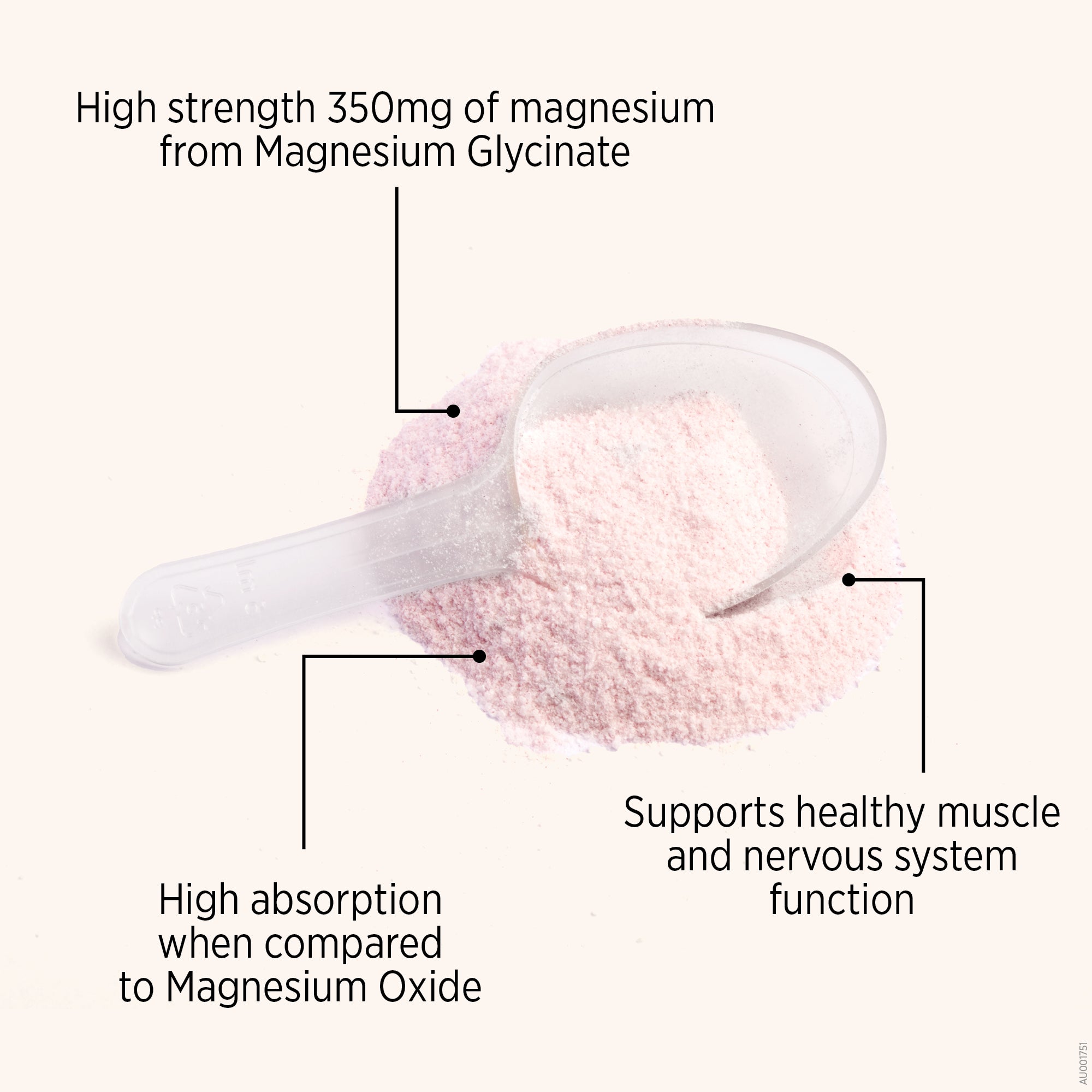 Magnesium Glycinate+ High Strength Powder