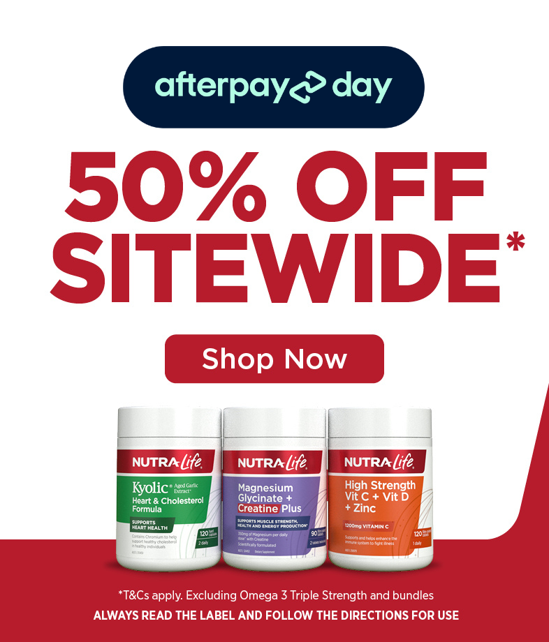 50% off Nutra-Life