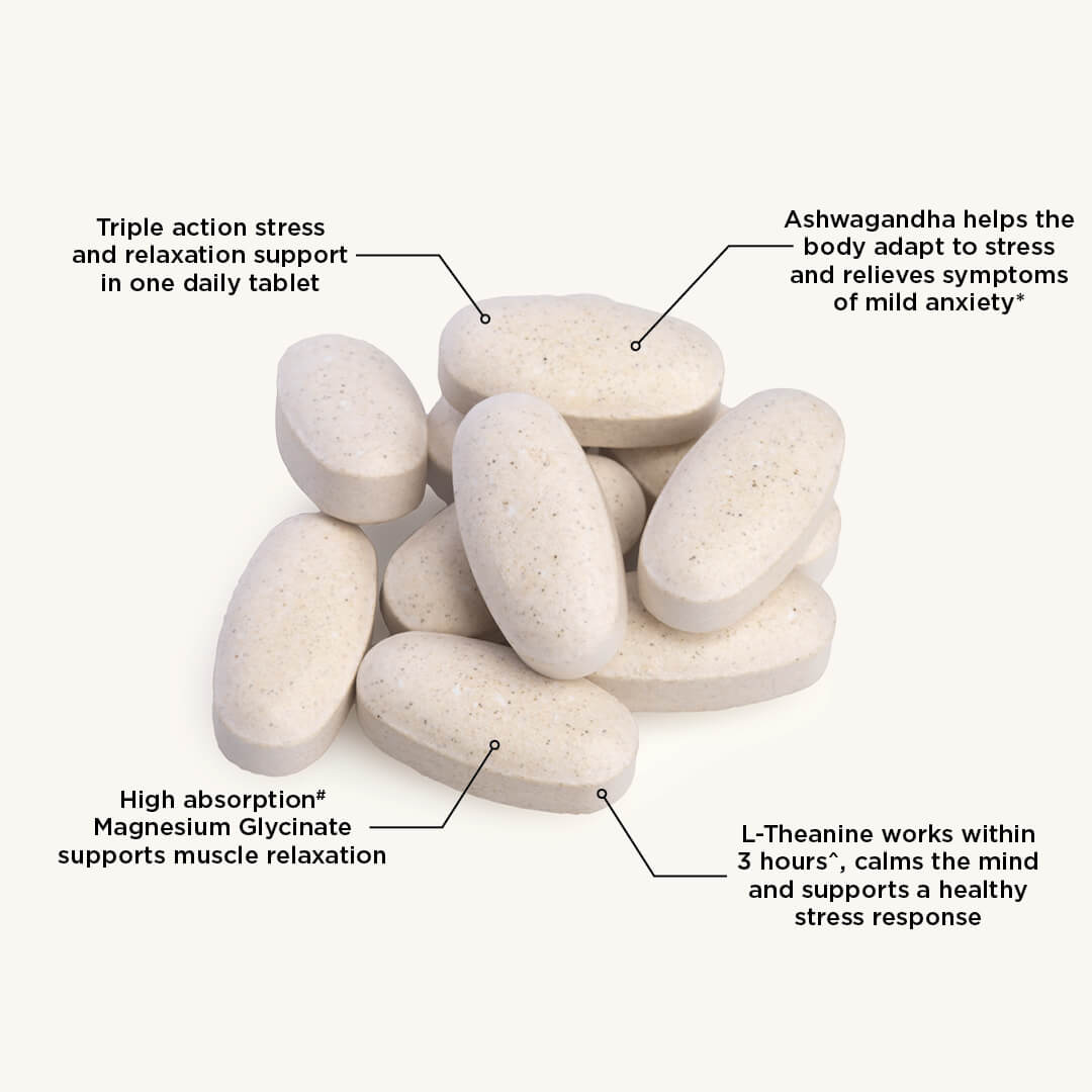 Nutra-life Ashwagandha + Magnesium Glycinate & L-Theanine benefits