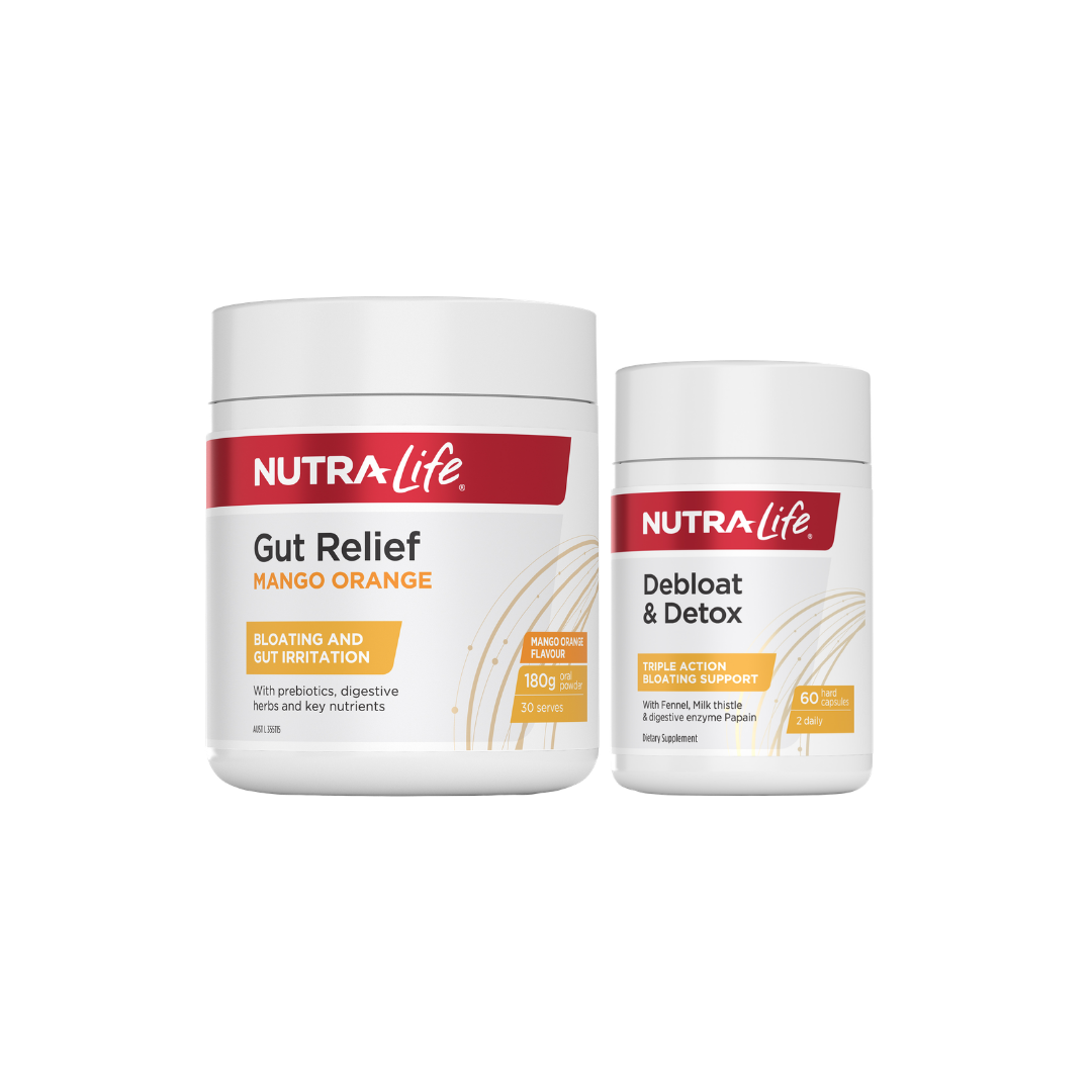 Gut relief and debloat & detox