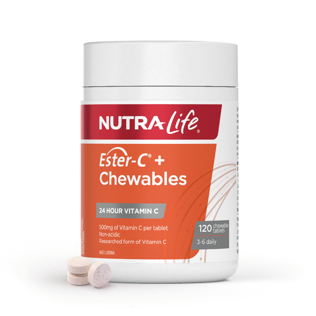 Nutralife Ester-C _Chewables 120chewtabs