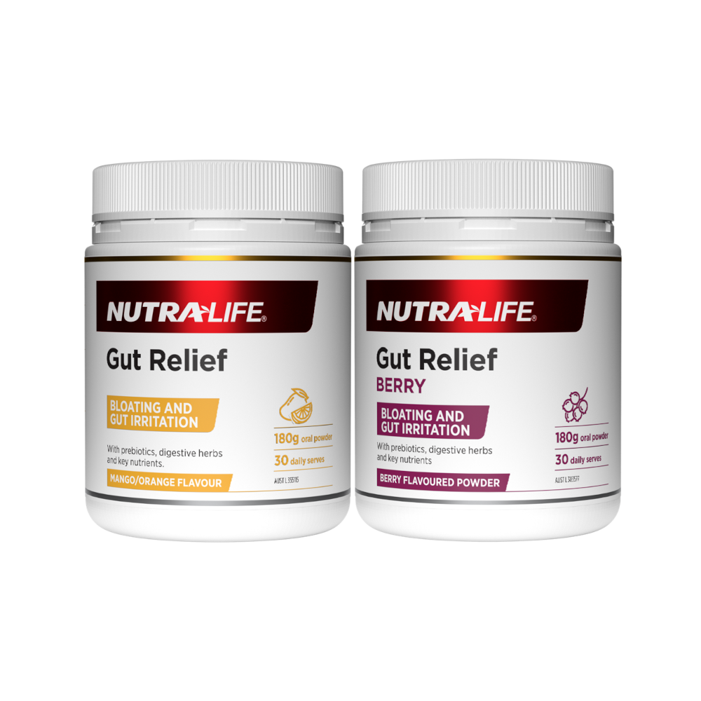 2x Gut Relief Bundle | Digestive Health | Nutra-Life – Nutra-Life AU