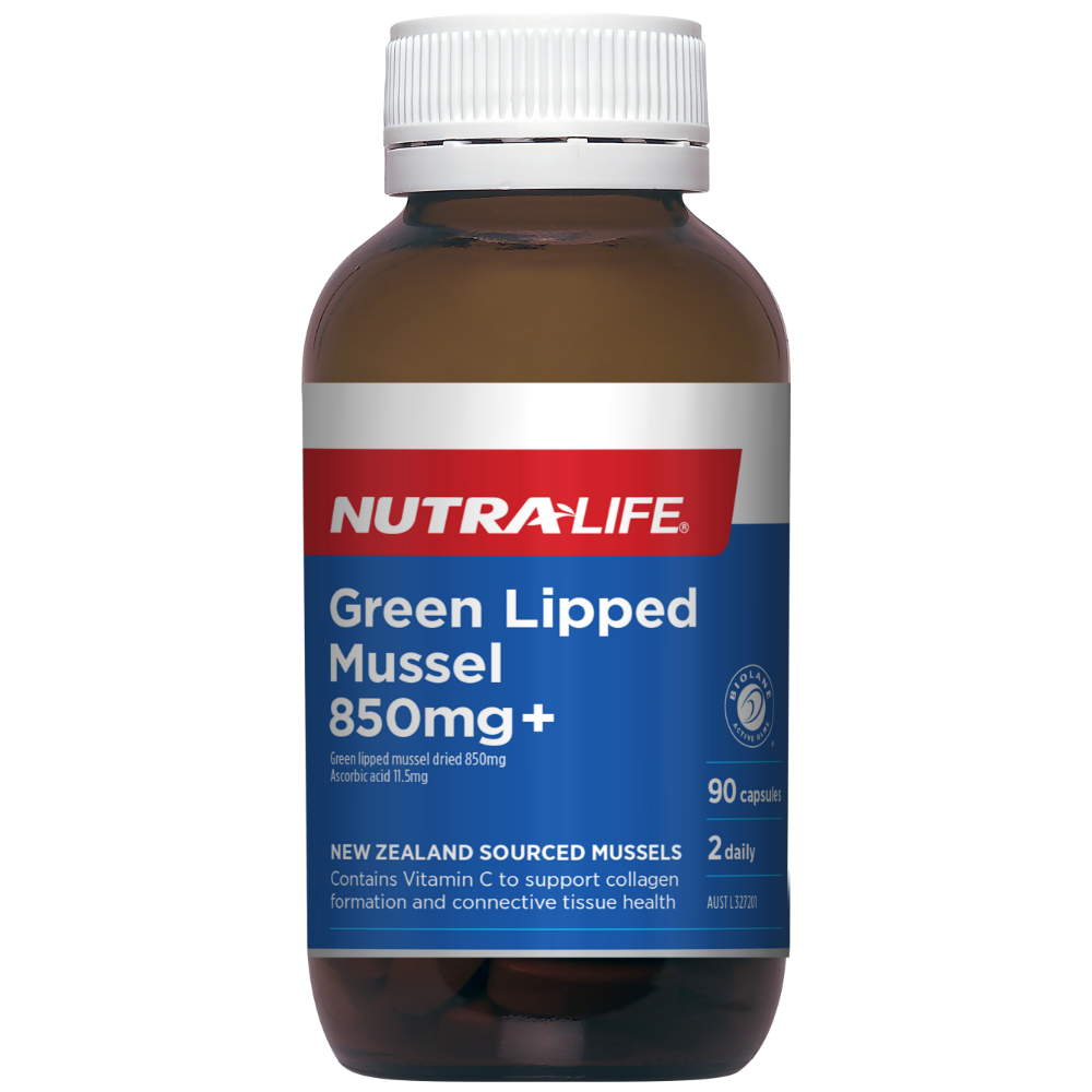 Nutra-life Green Lipped Mussel 850mg 90C