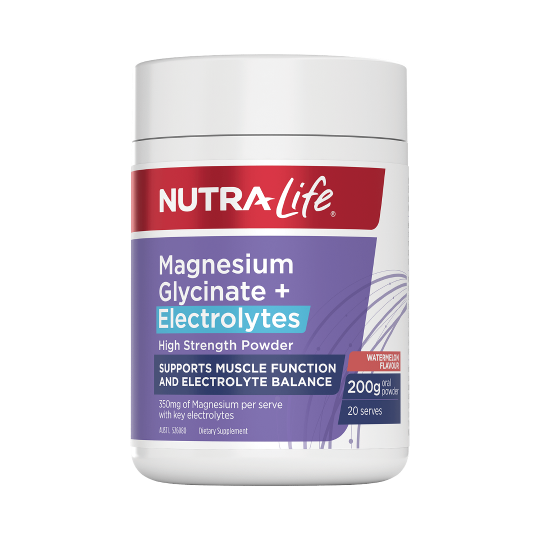 Nutra-life Magnesium Glycinate + Electrolytes FOP