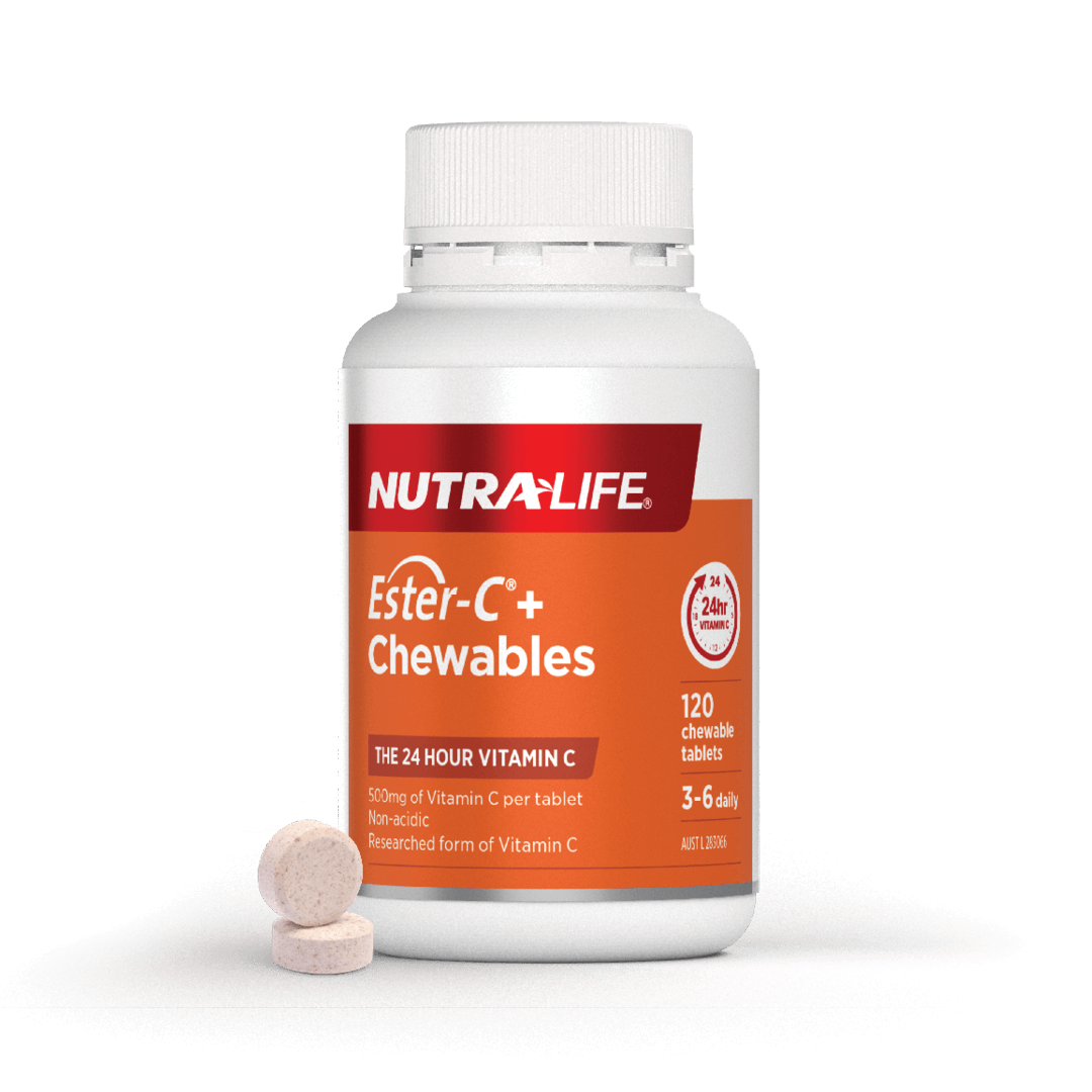 Nutralife Ester-C _Chewables 120chewtabs