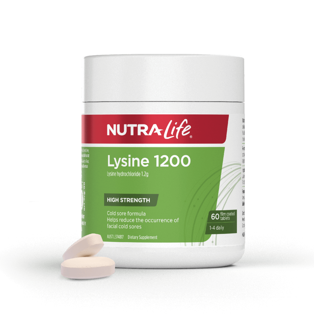 Nutra-Life Lysine 1200 60 tablets