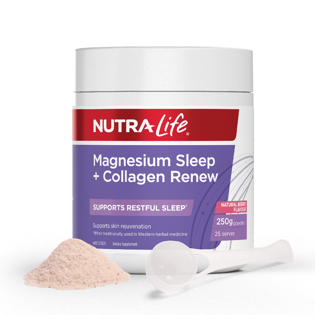 Nutralife Magnesium Sleep Collagen Renew 250g