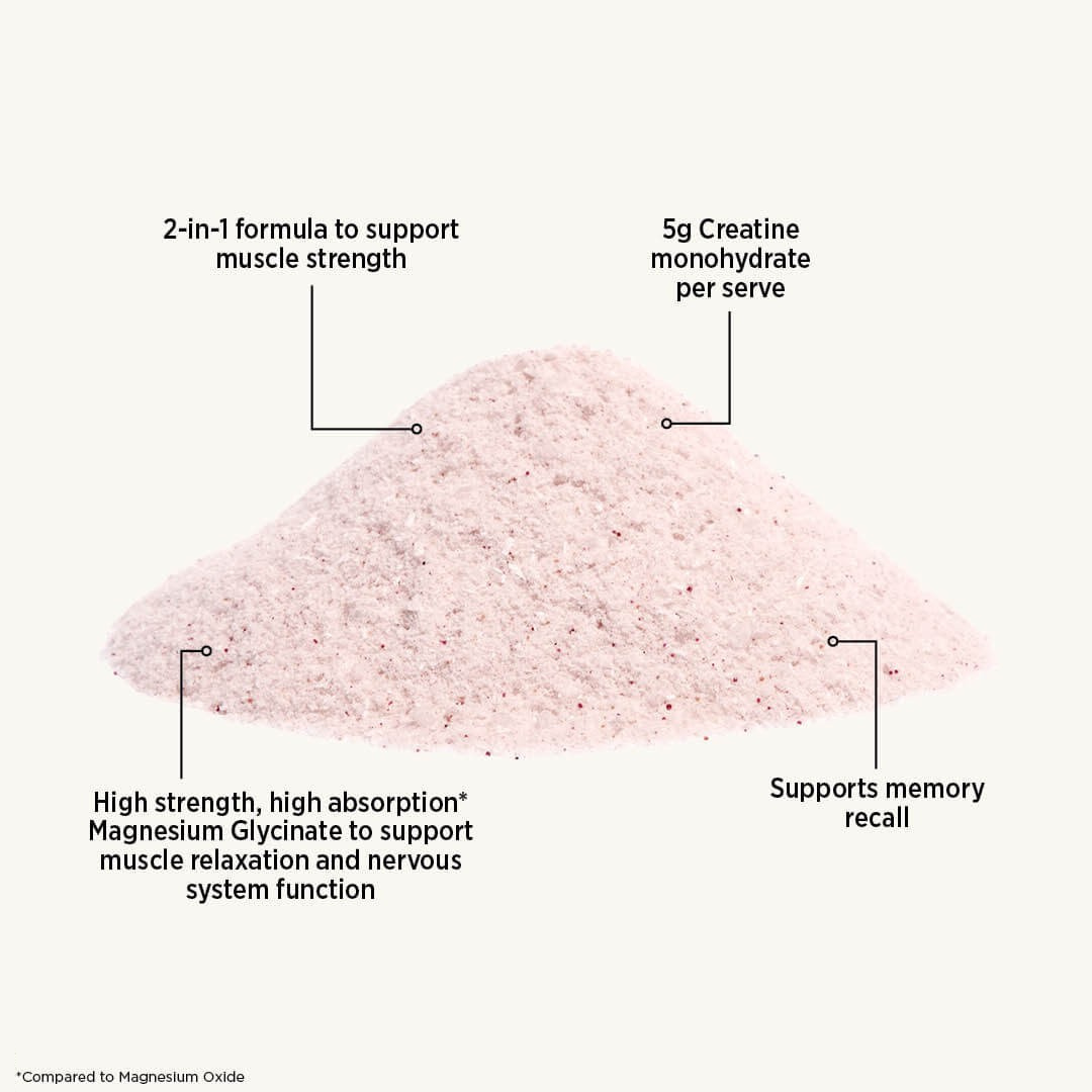 Magnesium Glycinate + Creatine Plus 300g Powder