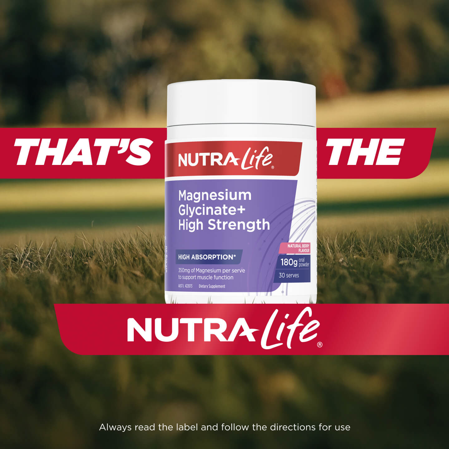 Magnesium Glycinate+ High Strength Powder